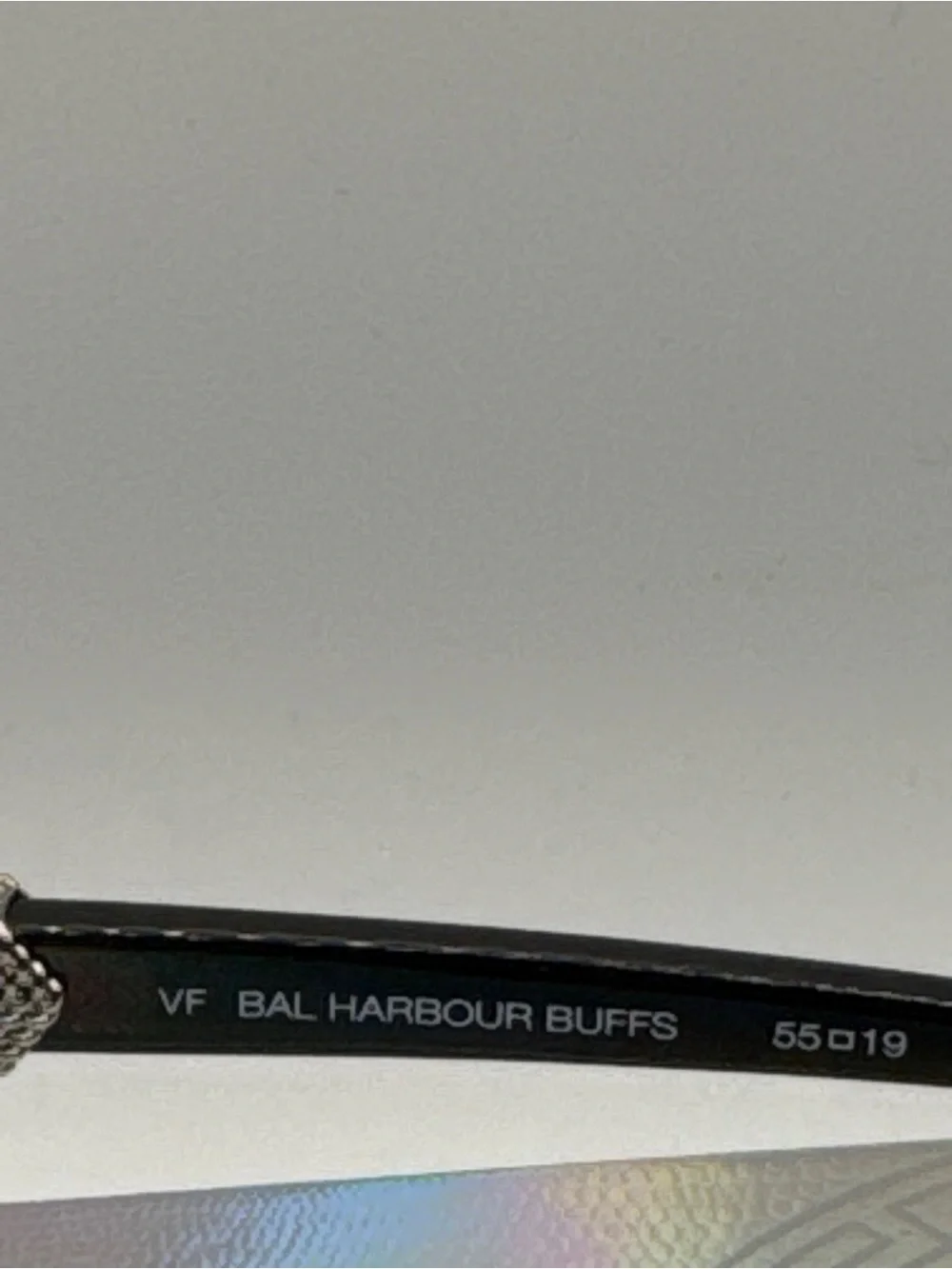Sunglasses Temple Arm - Genuine Buffalo Horn - Black